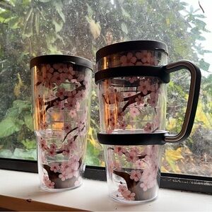 Tervis Cherry Blossom Travel Tumbler Set
